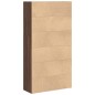 vidaXL Libreria Rovere Marrone 80x30x152 cm in Legno Multistrato vidaXL Libreria Rovere Marrone 80x30x152 cm in Legno Multistrato