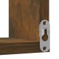 Scaffale Parete Angolo Rovere Anticato 40x40x50cm Multistrato Scaffale Parete Angolo Rovere Anticato 40x40x50cm Multistrato
