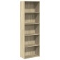 vidaXL Libreria Rovere Sonoma 60x30x189 cm in Legno Multistrato