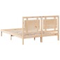 vidaXL Giroletto Extra Lungo senza Materasso 160x220 cm Legno Massello vidaXL Giroletto Extra Lungo senza Materasso 160x220 cm Legno Massello
