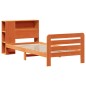 vidaXL Letto senza Materasso Marrone Cera 90x190 cm in Legno di Pino vidaXL Letto senza Materasso Marrone Cera 90x190 cm in Legno di Pino