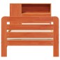 vidaXL Letto senza Materasso Marrone Cera 90x190 cm in Legno di Pino vidaXL Letto senza Materasso Marrone Cera 90x190 cm in Legno di Pino