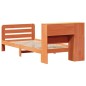 vidaXL Letto senza Materasso Marrone Cera 90x190 cm in Legno di Pino vidaXL Letto senza Materasso Marrone Cera 90x190 cm in Legno di Pino