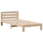 vidaXL Giroletto senza Materasso 100x200 cm in Legno Massello di Pino vidaXL Giroletto senza Materasso 100x200 cm in Legno Massello di Pino