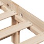 vidaXL Giroletto senza Materasso 100x200 cm in Legno Massello di Pino vidaXL Giroletto senza Materasso 100x200 cm in Legno Massello di Pino