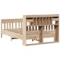 vidaXL Giroletto senza Materasso 140x200 cm in Legno Massello di Pino vidaXL Giroletto senza Materasso 140x200 cm in Legno Massello di Pino