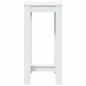 vidaXL Tavolo da Bar Bianco 51x50x103,5 cm in Truciolato vidaXL Tavolo da Bar Bianco 51x50x103,5 cm in Truciolato