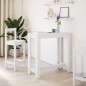 vidaXL Tavolo da Bar Bianco 102x50x103,5 cm in Legno Multistrato vidaXL Tavolo da Bar Bianco 102x50x103,5 cm in Legno Multistrato