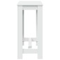 vidaXL Tavolo da Bar Bianco 102x50x103,5 cm in Legno Multistrato vidaXL Tavolo da Bar Bianco 102x50x103,5 cm in Legno Multistrato