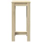 vidaXL Tavolo da Bar Rovere Sonoma 51x50x103,5 cm in Legno Multistrato vidaXL Tavolo da Bar Rovere Sonoma 51x50x103,5 cm in Legno Multistrato
