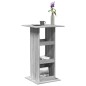 vidaXL Tavolo Bar Portaoggetti Grigio Sonoma 60x60x102 cm Multistrato vidaXL Tavolo Bar Portaoggetti Grigio Sonoma 60x60x102 cm Multistrato