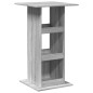 vidaXL Tavolo Bar Portaoggetti Grigio Sonoma 60x60x102 cm Multistrato vidaXL Tavolo Bar Portaoggetti Grigio Sonoma 60x60x102 cm Multistrato