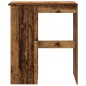 vidaXL Tavolo Bar con Rastrelliera Antico 90x47,5x103,5 cm Multistrato vidaXL Tavolo Bar con Rastrelliera Antico 90x47,5x103,5 cm Multistrato
