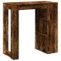 vidaXL Tavolo Bar con Rastrelliera Rovere 102x50x103,5 cm Multistrato vidaXL Tavolo Bar con Rastrelliera Rovere 102x50x103,5 cm Multistrato