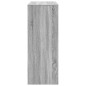 vidaXL Tavolo Bar con Rastrelliera Grigio 90x40x103,5 cm Multistrato vidaXL Tavolo Bar con Rastrelliera Grigio 90x40x103,5 cm Multistrato