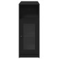 vidaXL Tavolo Bar con Rastrelliera Nero 101x40x103,5 cm Multistrato vidaXL Tavolo Bar con Rastrelliera Nero 101x40x103,5 cm Multistrato