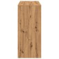 vidaXL Tavolo Bar con Ripiano Rovere 124x46x103,5 cm Multistrato vidaXL Tavolo Bar con Ripiano Rovere 124x46x103,5 cm Multistrato