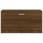 Scarpiera Rovere Marrone 80x24x45 cm in Legno Multistrato Scarpiera Rovere Marrone 80x24x45 cm in Legno Multistrato