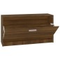 Scarpiera Rovere Marrone 80x24x45 cm in Legno Multistrato Scarpiera Rovere Marrone 80x24x45 cm in Legno Multistrato