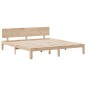 vidaXL Letto Libreria senza Materasso 200x200 cm in Legno di Pino vidaXL Letto Libreria senza Materasso 200x200 cm in Legno di Pino