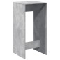 vidaXL Tavolo da Bar Grigio Cemento 51x50x103,5cm in Legno Multistrato vidaXL Tavolo da Bar Grigio Cemento 51x50x103,5cm in Legno Multistrato