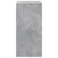 vidaXL Tavolo da Bar Grigio Cemento 51x50x103,5cm in Legno Multistrato vidaXL Tavolo da Bar Grigio Cemento 51x50x103,5cm in Legno Multistrato