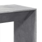 vidaXL Tavolo da Bar Grigio Cemento 51x50x103,5cm in Legno Multistrato vidaXL Tavolo da Bar Grigio Cemento 51x50x103,5cm in Legno Multistrato