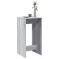vidaXL Tavolo da Bar Grigio Sonoma 51x50x103,5 cm in Legno Multistrato vidaXL Tavolo da Bar Grigio Sonoma 51x50x103,5 cm in Legno Multistrato
