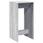 vidaXL Tavolo da Bar Grigio Sonoma 51x50x103,5 cm in Legno Multistrato vidaXL Tavolo da Bar Grigio Sonoma 51x50x103,5 cm in Legno Multistrato