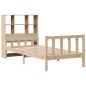 vidaXL Letto Libreria senza Materasso 100x200 cm in Legno di Pino vidaXL Letto Libreria senza Materasso 100x200 cm in Legno di Pino
