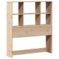 vidaXL Letto Libreria senza Materasso 100x200 cm in Legno di Pino vidaXL Letto Libreria senza Materasso 100x200 cm in Legno di Pino
