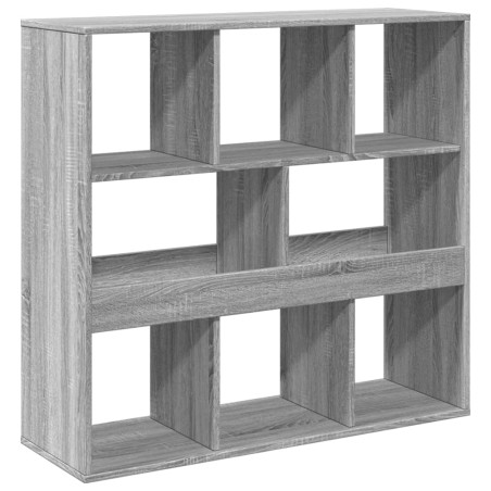 vidaXL Libreria/Divisorio Grigio Sonoma 100x33x94,5 cm