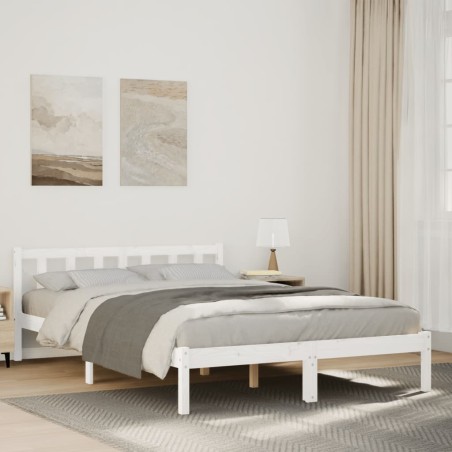 vidaXL Letto Extra Lungo senza Materasso 160x210 cm in Legno di Pino