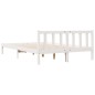 vidaXL Letto Extra Lungo senza Materasso 160x210 cm in Legno di Pino vidaXL Letto Extra Lungo senza Materasso 160x210 cm in Legno di Pino