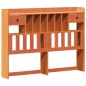 vidaXL Letto Libreria senza Materasso Marrone Cera 140x200 cm in Pino vidaXL Letto Libreria senza Materasso Marrone Cera 140x200 cm in Pino