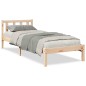 vidaXL Letto Extra Lungo senza Materasso 80x220 cm in Legno di Pino vidaXL Letto Extra Lungo senza Materasso 80x220 cm in Legno di Pino