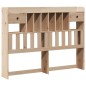 vidaXL Letto Libreria senza Materasso 150x200 cm in Legno di Pino vidaXL Letto Libreria senza Materasso 150x200 cm in Legno di Pino