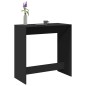 vidaXL Tavolo da Bar Nero 102x50x103,5 cm in Legno Multistrato vidaXL Tavolo da Bar Nero 102x50x103,5 cm in Legno Multistrato