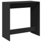 vidaXL Tavolo da Bar Nero 102x50x103,5 cm in Legno Multistrato vidaXL Tavolo da Bar Nero 102x50x103,5 cm in Legno Multistrato