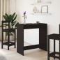 vidaXL Tavolo da Bar Nero 102x50x103,5 cm in Legno Multistrato vidaXL Tavolo da Bar Nero 102x50x103,5 cm in Legno Multistrato