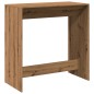 vidaXL Tavolo Bar Rovere Artigianale 102x50x103,5 cm Legno Multistrato