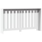 vidaXL Copertura Termosifone Bianca 149x20x82 cm Legno Multistrato vidaXL Copertura Termosifone Bianca 149x20x82 cm Legno Multistrato