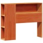 vidaXL Letto Libreria senza Materasso Marrone Cera 75x190 cm in Pino vidaXL Letto Libreria senza Materasso Marrone Cera 75x190 cm in Pino