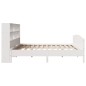 vidaXL Giroletto con Libreria senza Materasso 180x200 cm in Legno Pino vidaXL Giroletto con Libreria senza Materasso 180x200 cm in Legno Pino