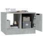 Tavolino da Salotto Grigio Cemento 50x50x36cm Legno Multistrato Tavolino da Salotto Grigio Cemento 50x50x36cm Legno Multistrato