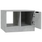 Tavolino da Salotto Grigio Cemento 50x50x36cm Legno Multistrato Tavolino da Salotto Grigio Cemento 50x50x36cm Legno Multistrato