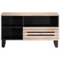 vidaXL Mobile Porta TV 80x34x46 cm in Legno Massello di Mango vidaXL Mobile Porta TV 80x34x46 cm in Legno Massello di Mango