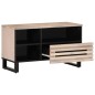 vidaXL Mobile Porta TV 80x34x46 cm in Legno Massello di Mango vidaXL Mobile Porta TV 80x34x46 cm in Legno Massello di Mango