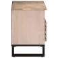 vidaXL Mobile Porta TV 80x34x46 cm in Legno Massello di Mango vidaXL Mobile Porta TV 80x34x46 cm in Legno Massello di Mango