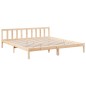 vidaXL Letto Extra Lungo senza Materasso 200x210 cm in Legno di Pino vidaXL Letto Extra Lungo senza Materasso 200x210 cm in Legno di Pino